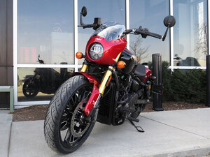 2026 Indian Motorcycle 101 Scout Sunset Red Metallic