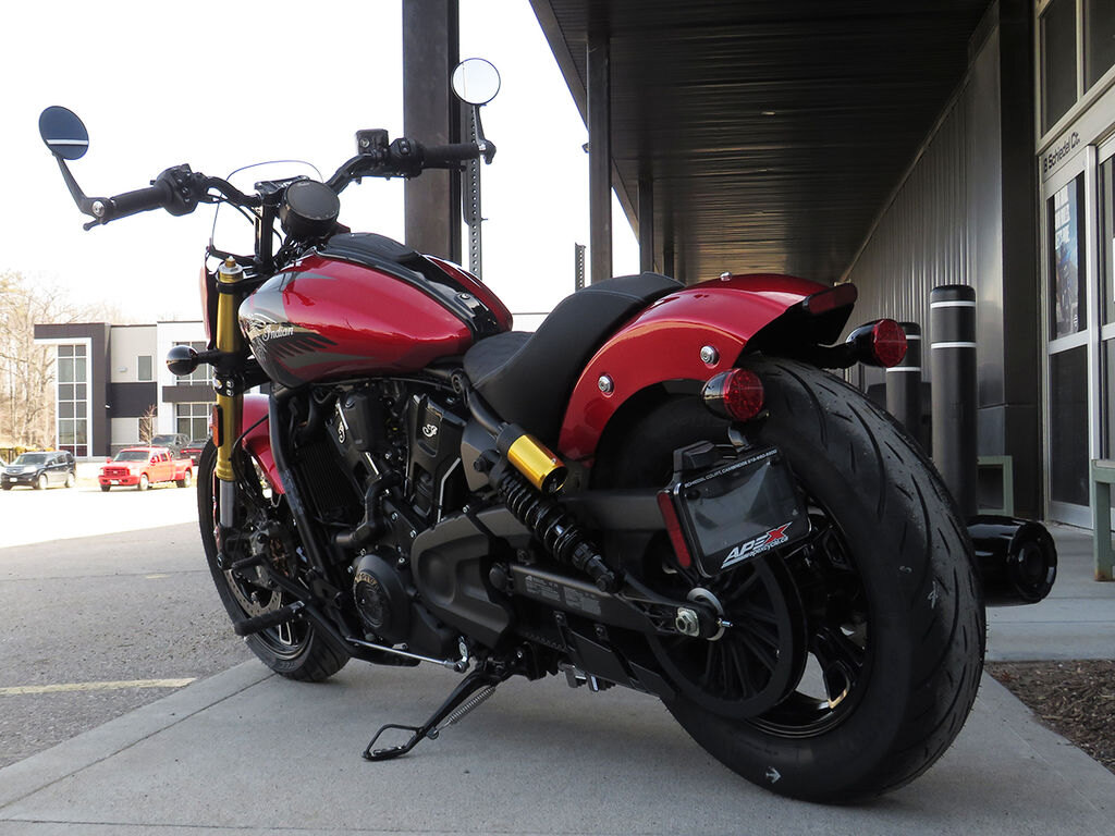 2026 Indian Motorcycle 101 Scout Sunset Red Metallic