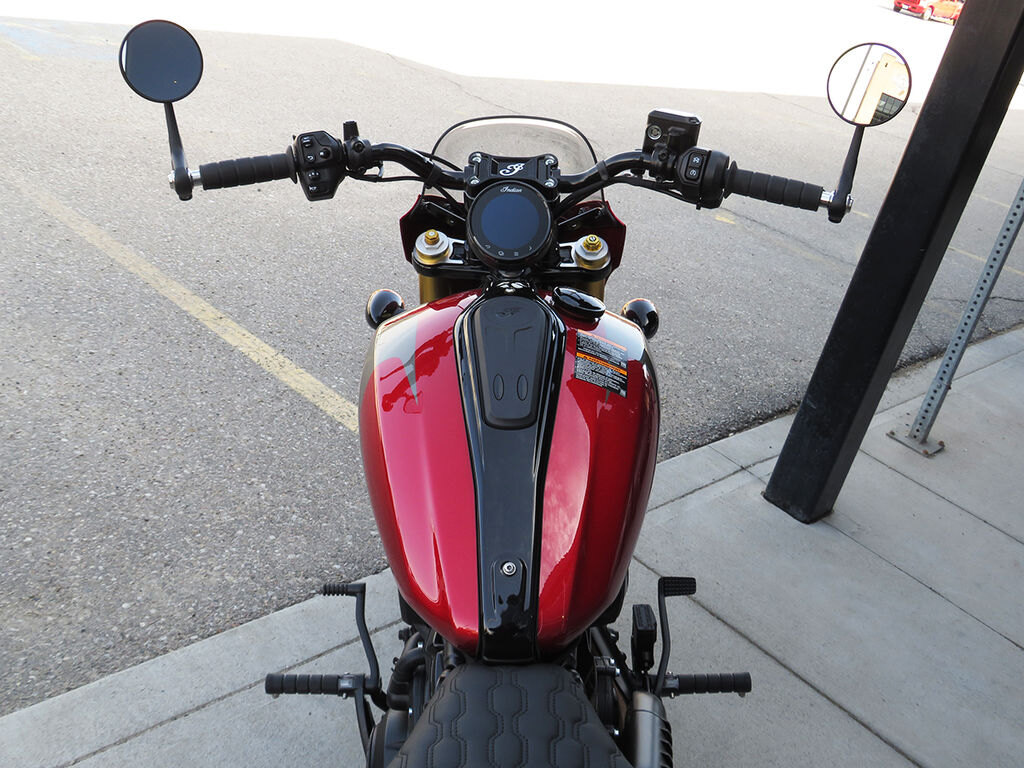 2026 Indian Motorcycle 101 Scout Sunset Red Metallic