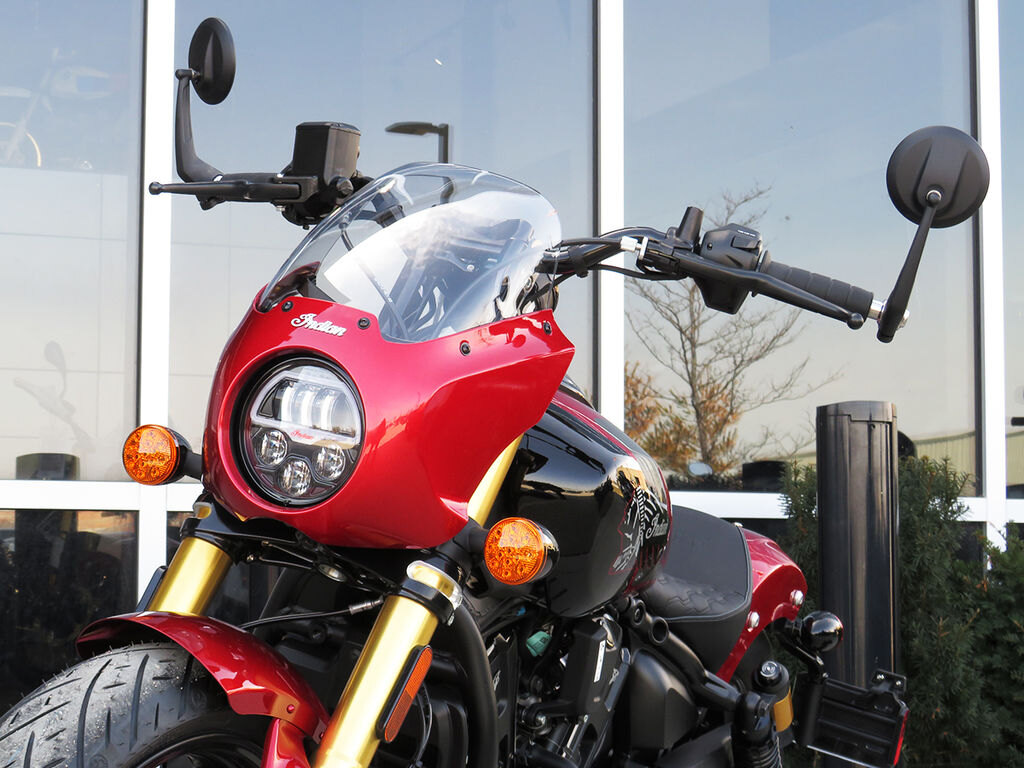 2026 Indian Motorcycle 101 Scout Sunset Red Metallic