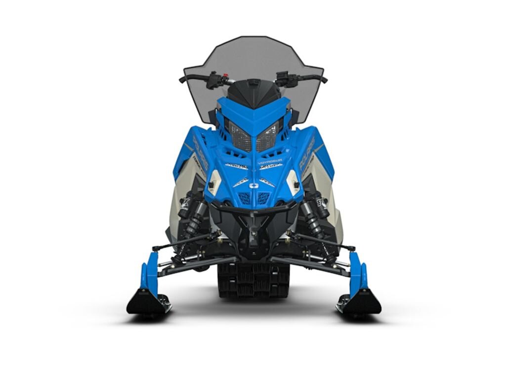 2027 Polaris ProStar S4 Voyageur Nordic Pro Matte Silver Quartz / Velocity Blue / Gloss