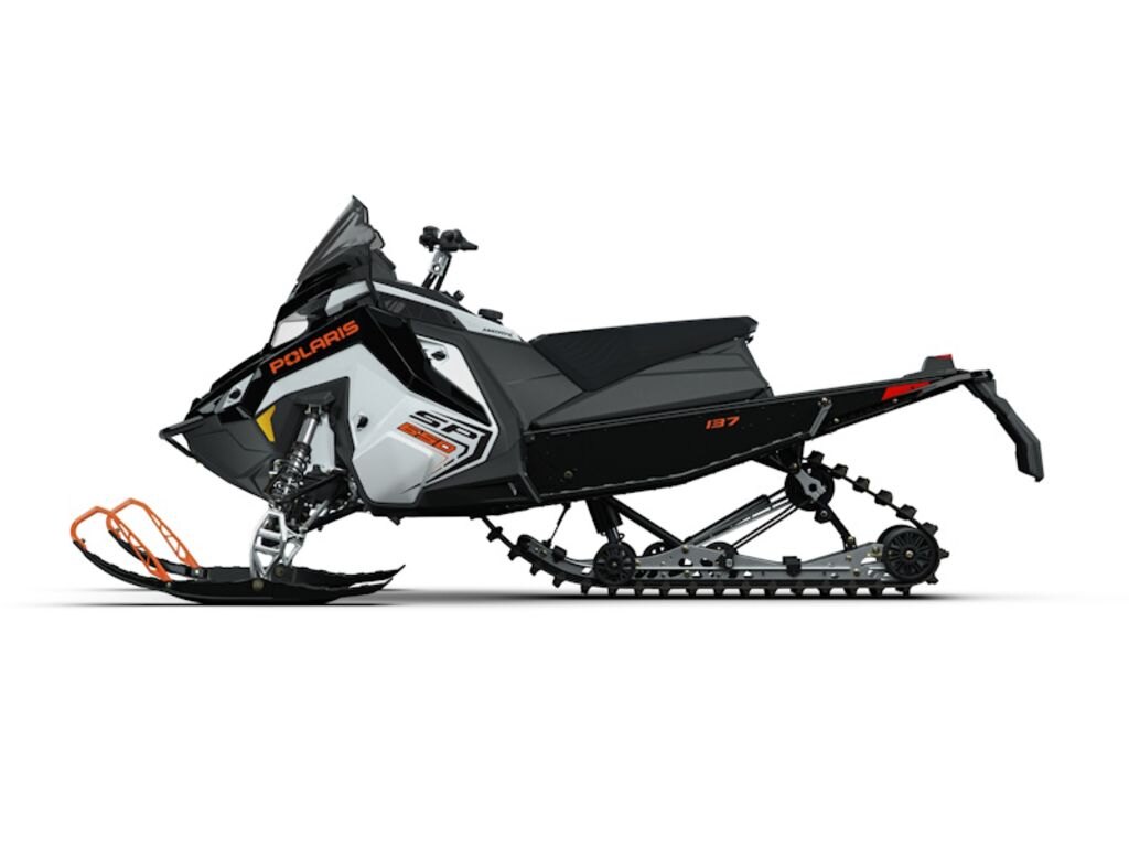 2027 Polaris 650 INDY SP 137 White Lightning / Gloss Black / Orange Burst
