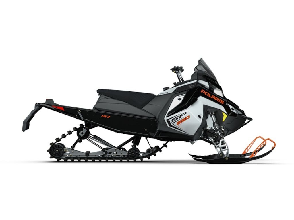 2027 Polaris 650 INDY SP 137 White Lightning / Gloss Black / Orange Burst