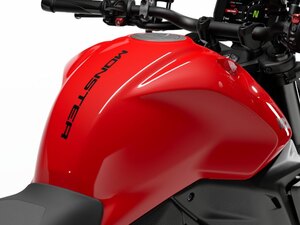 2027 Ducati Monster + Ducati Red