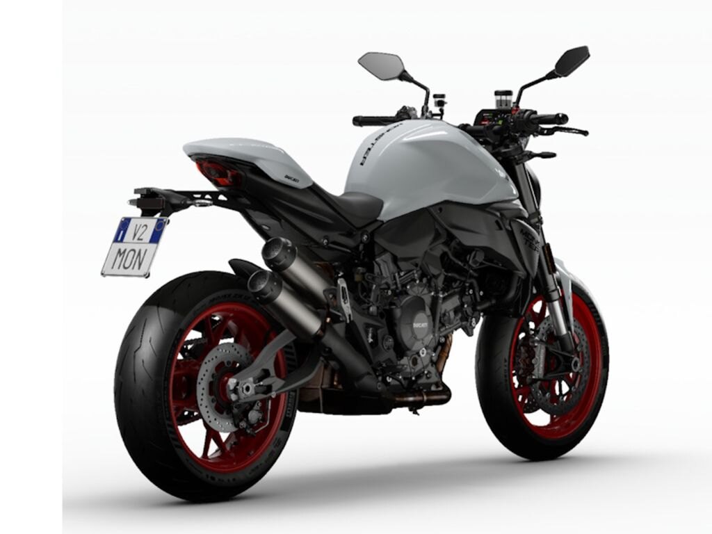 2027 Ducati Monster + Iceberg White