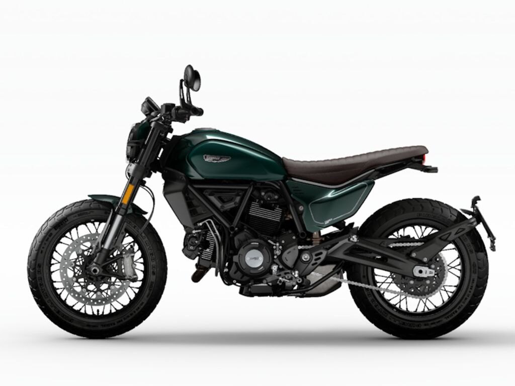 2027 Ducati Scrambler Nightshift Emerald Green