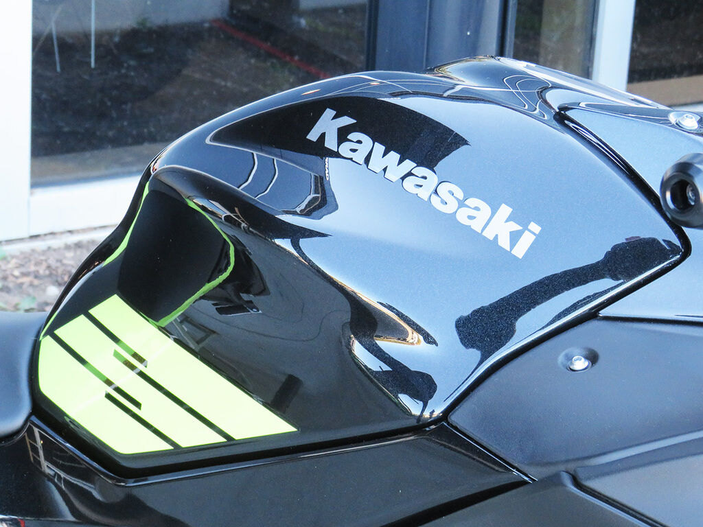 2026 Kawasaki Ninja 650 Metallic Yellowish Green