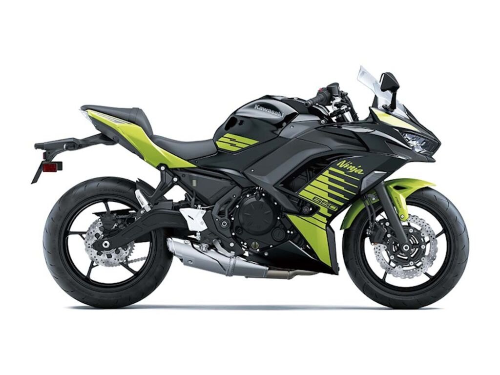 2026 Kawasaki Ninja 650 Metallic Yellowish Green