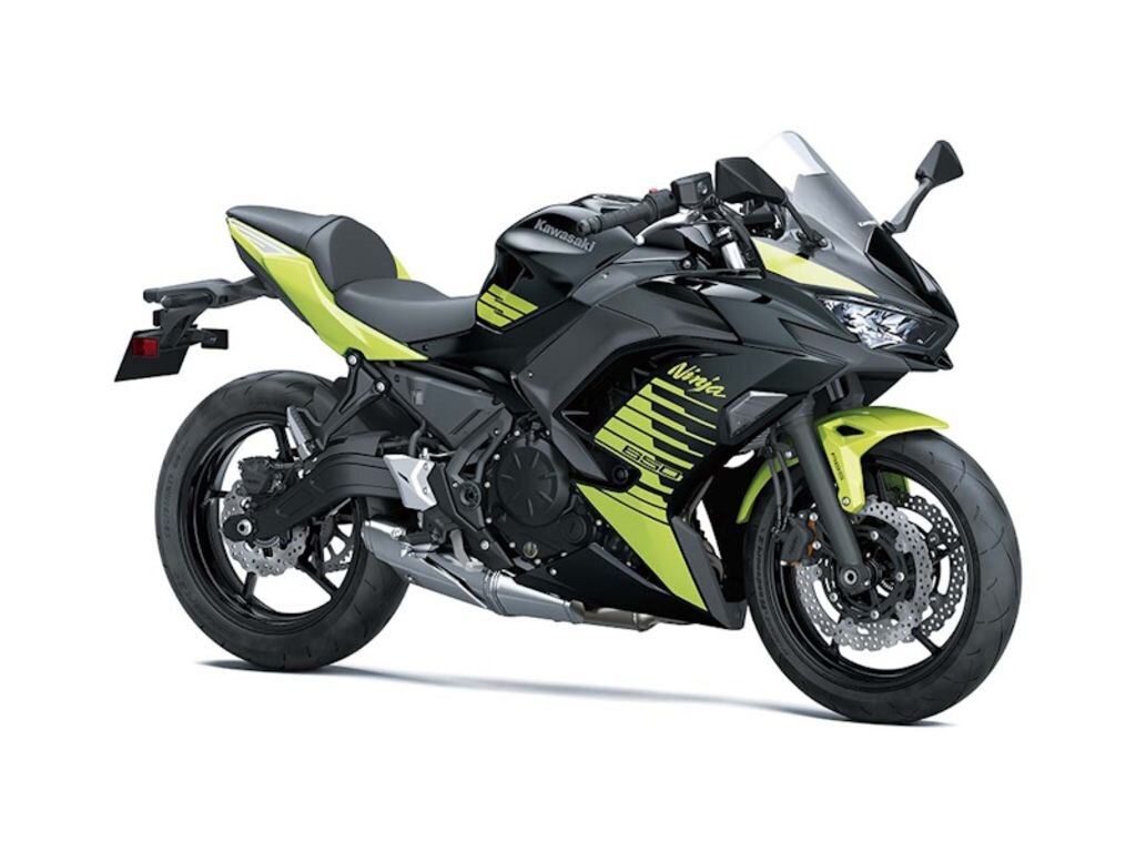 2026 Kawasaki Ninja 650 Metallic Yellowish Green