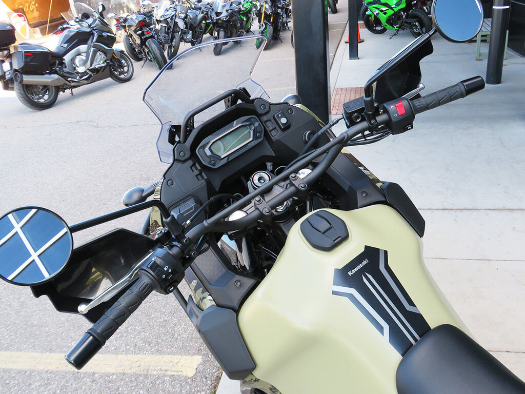 2026 Kawasaki KLR650 Adventure Cypher Camo Beige