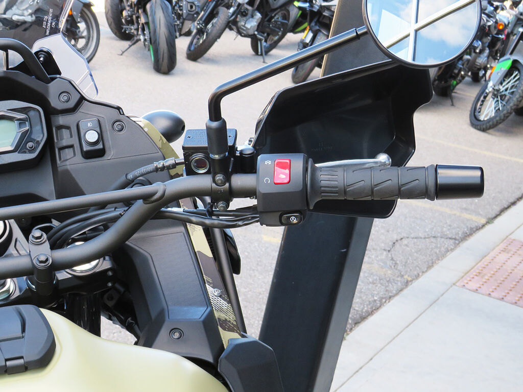 2026 Kawasaki KLR650 Adventure Cypher Camo Beige