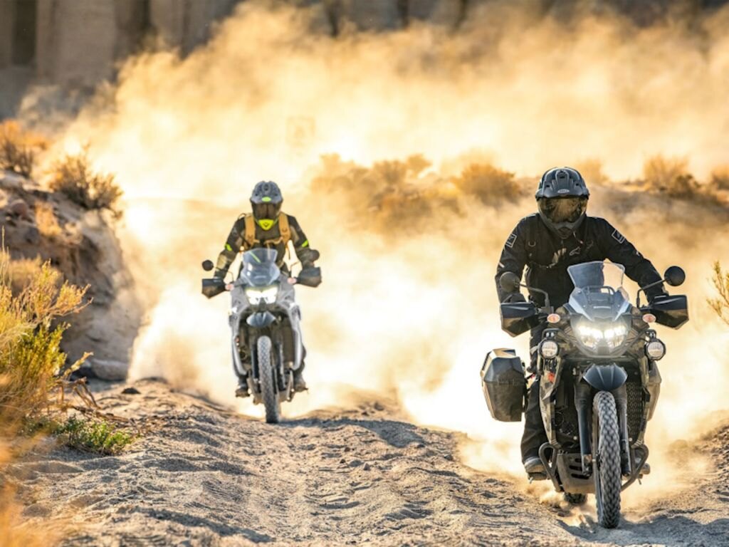 2026 Kawasaki KLR650 Adventure Cypher Camo Beige