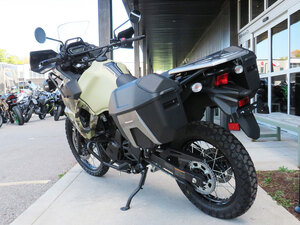 2026 Kawasaki KLR650 Adventure Cypher Camo Beige