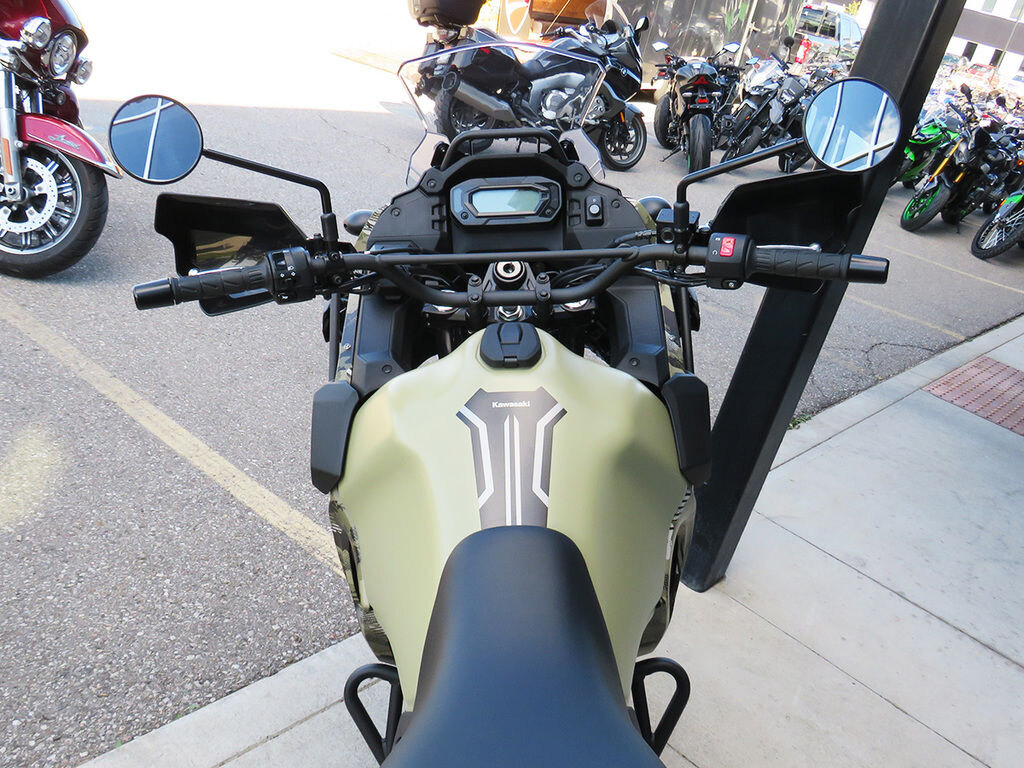 2026 Kawasaki KLR650 Adventure Cypher Camo Beige