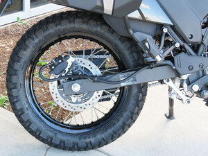 2026 Kawasaki KLR650 Adventure Cypher Camo Beige