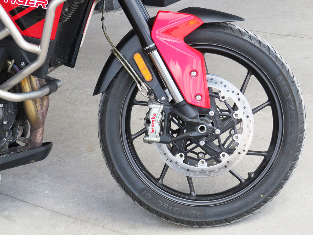 2021 Triumph Tiger 850 Sport Graphite Diablo Red