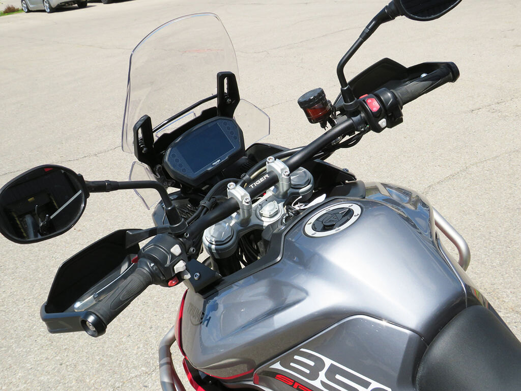 2021 Triumph Tiger 850 Sport Graphite Diablo Red