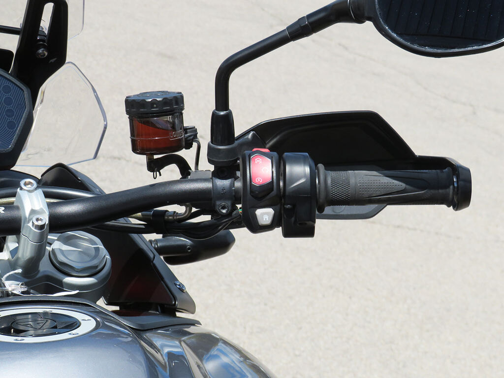 2021 Triumph Tiger 850 Sport Graphite Diablo Red