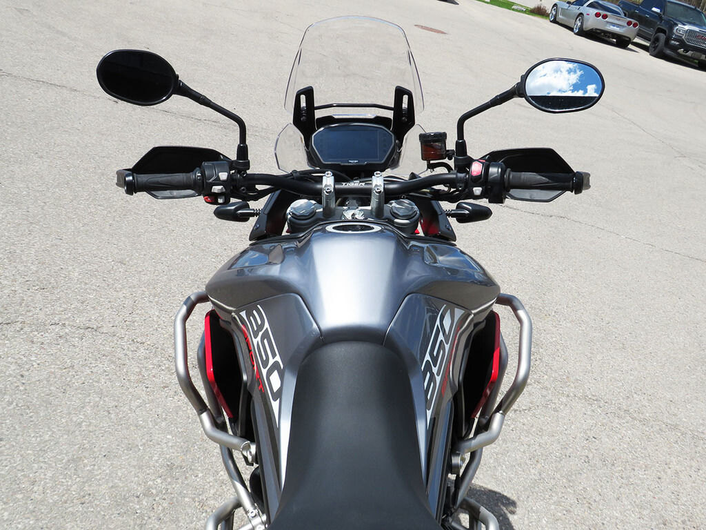 2021 Triumph Tiger 850 Sport Graphite Diablo Red