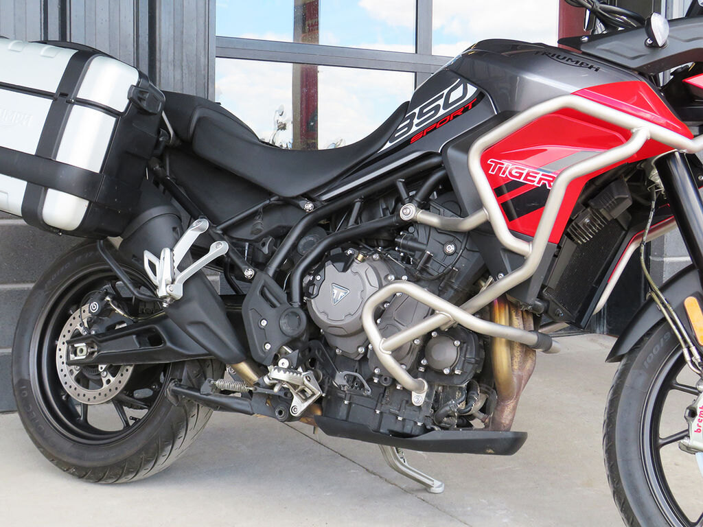 2021 Triumph Tiger 850 Sport Graphite Diablo Red