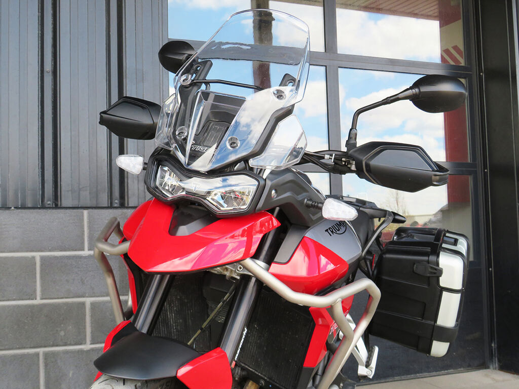 2021 Triumph Tiger 850 Sport Graphite Diablo Red