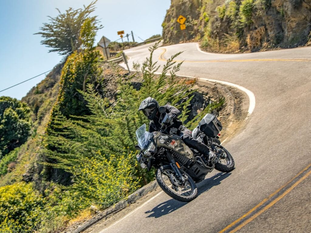 2026 Kawasaki KLR650 Adventure Cypher Camo Beige
