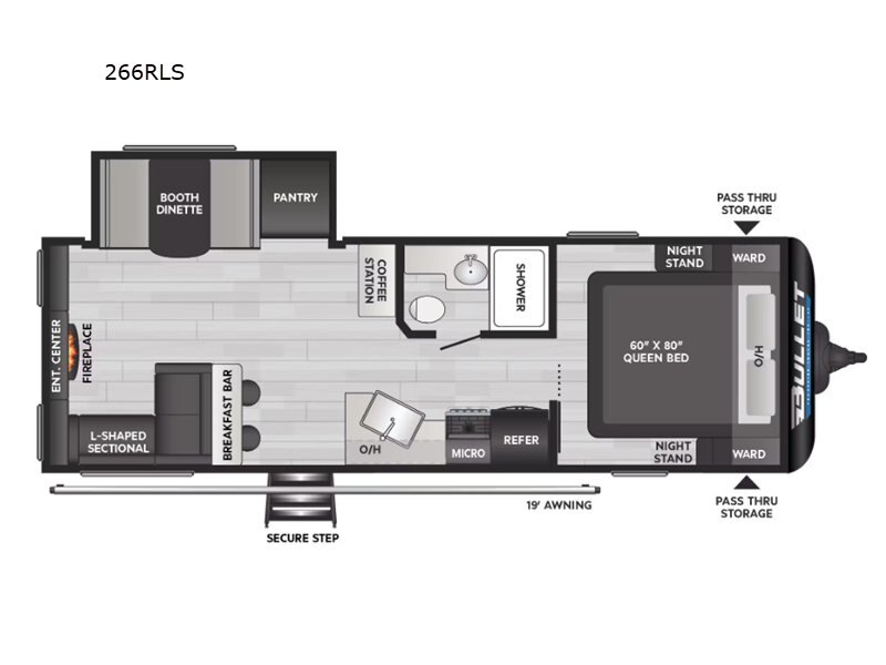 2025 KEYSTONE BULLET CROSSFIRE 266RLS