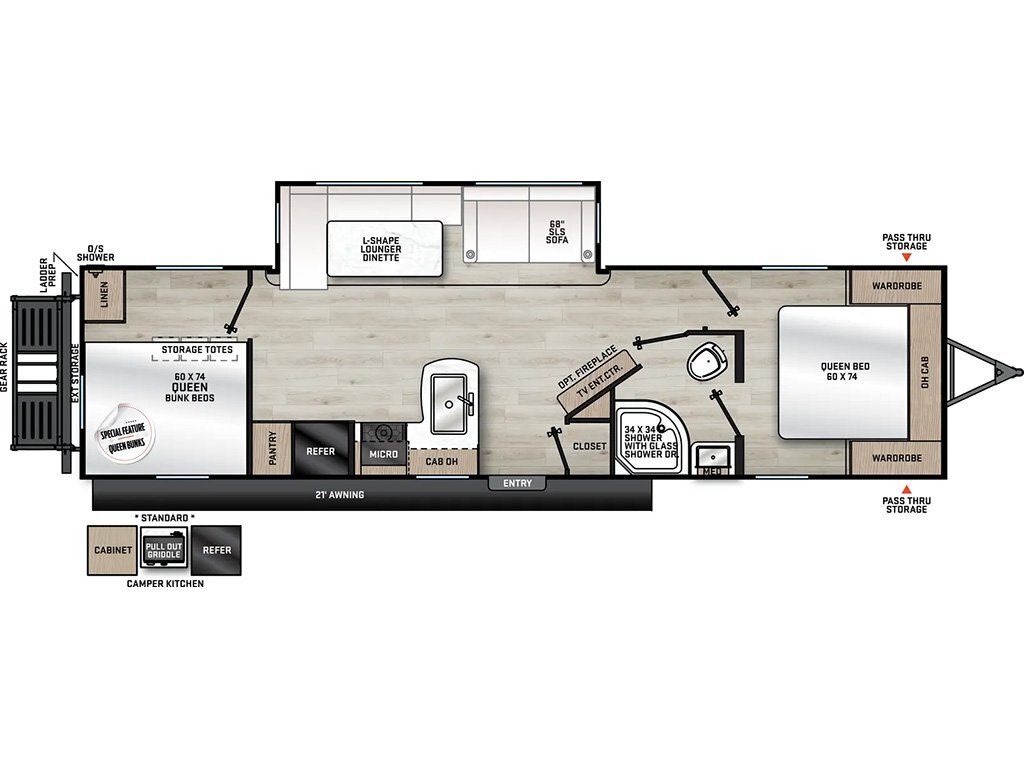 2025 Coachmen Catalina Legacy Edition 293TQBSCK