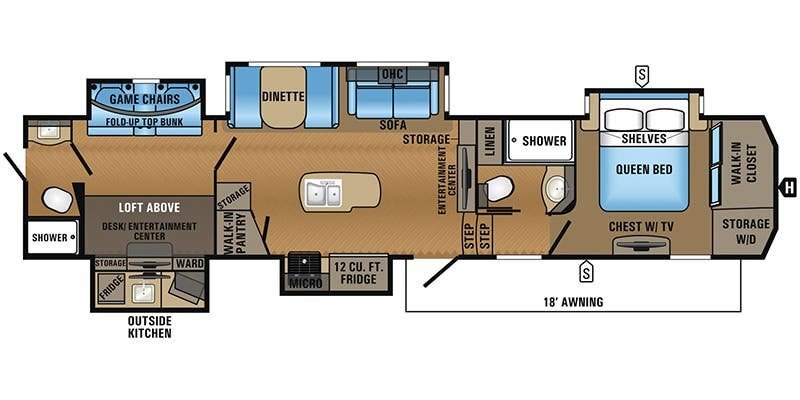 2017 Jayco North Point 379DBFS