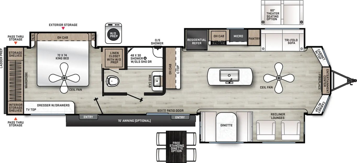 2025 COACHMEN CATALINA 39MKTS