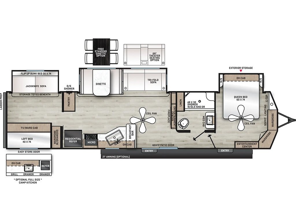 2025 COACHMEN CATALINA 40BHTS