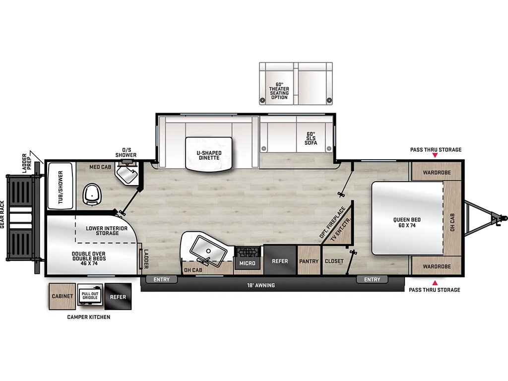 2025 Coachmen Catalina Legacy Edition 263BHSCK