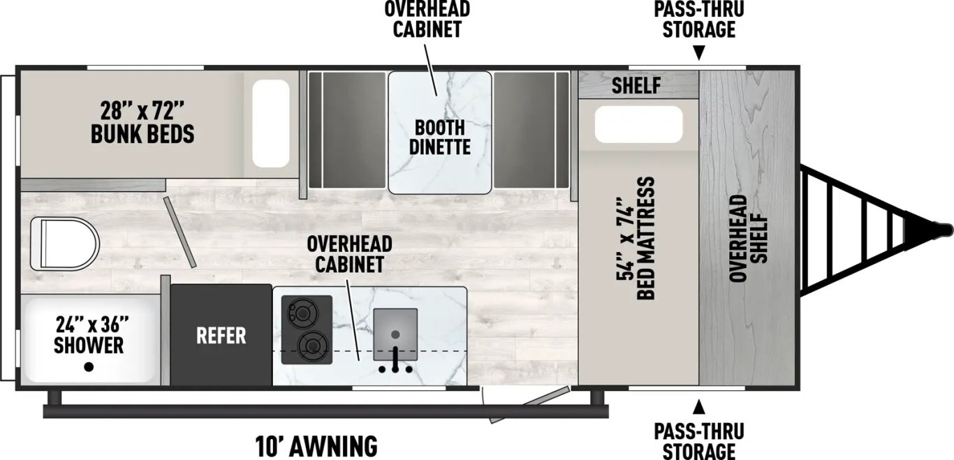 2025 Coachmen Viking 3k 17SBH