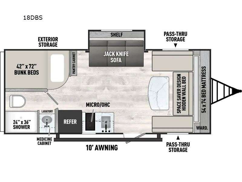 2025 Coachmen Viking 4k 18DBS