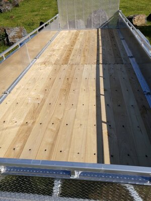 2026 All Aluminum Enbeck 7 x 18' Tandem 17 sides