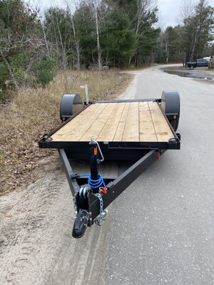 2026 Canada Trailers Single Axle Gravity Tilt TL714 7K