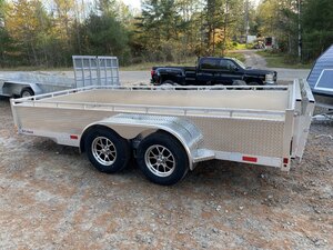 2026 All Aluminum Enbeck 7 x 14TA BiFold Ramp