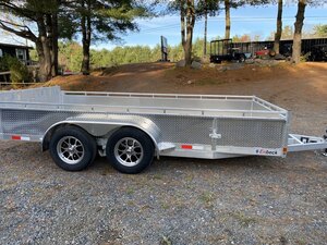 2026 All Aluminum Enbeck 7 x 14TA BiFold Ramp