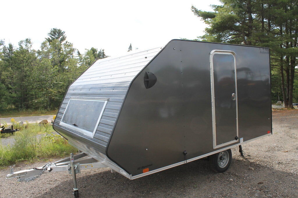 Aluminum 7x16 7FT INT Tandem Enclosed Trailer