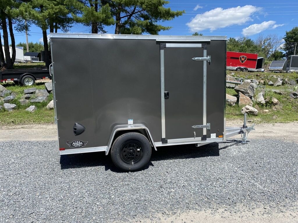 Aluminum 7x14 tandem Axle strait gate Landscape Utility Trailer