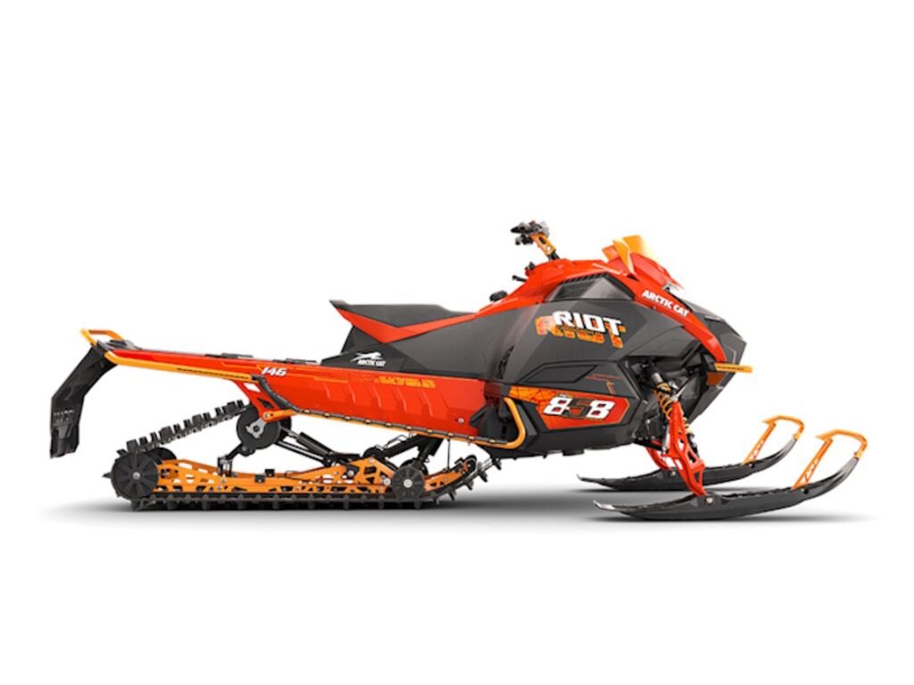 2025 Arctic Cat Riot 858 with ATAC 146/1.75 Hurricane