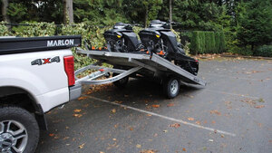 2023 MARLON Multi Purpose Trailers tilt and load