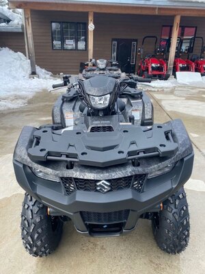 2026 Suzuki KingQuad 750XPZ Cast Carbon