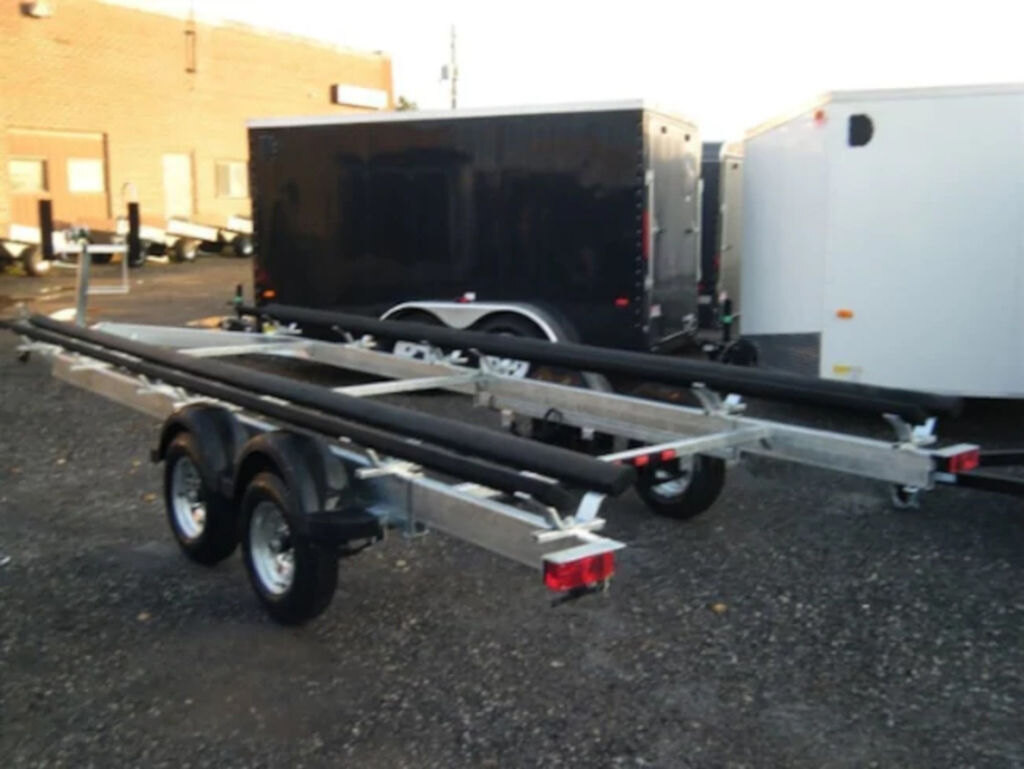 8.5x16 Tandem Axle 7.6Ft INT Height Enclosed cargo Trailer