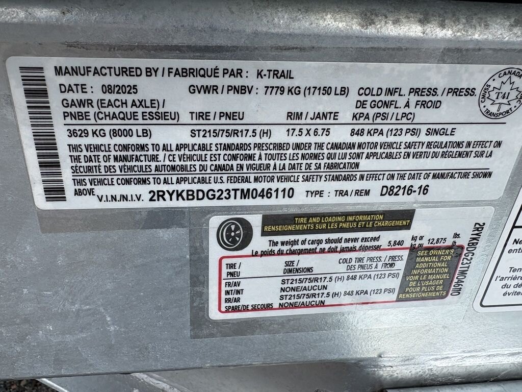 2026 K Trail D8216 16k HD2