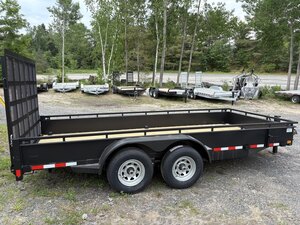 2026 Canada Trailers Tandem Axle Steel Side UT716 10K