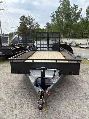2026 Canada Trailers Tandem Axle Steel Side UT718 10K