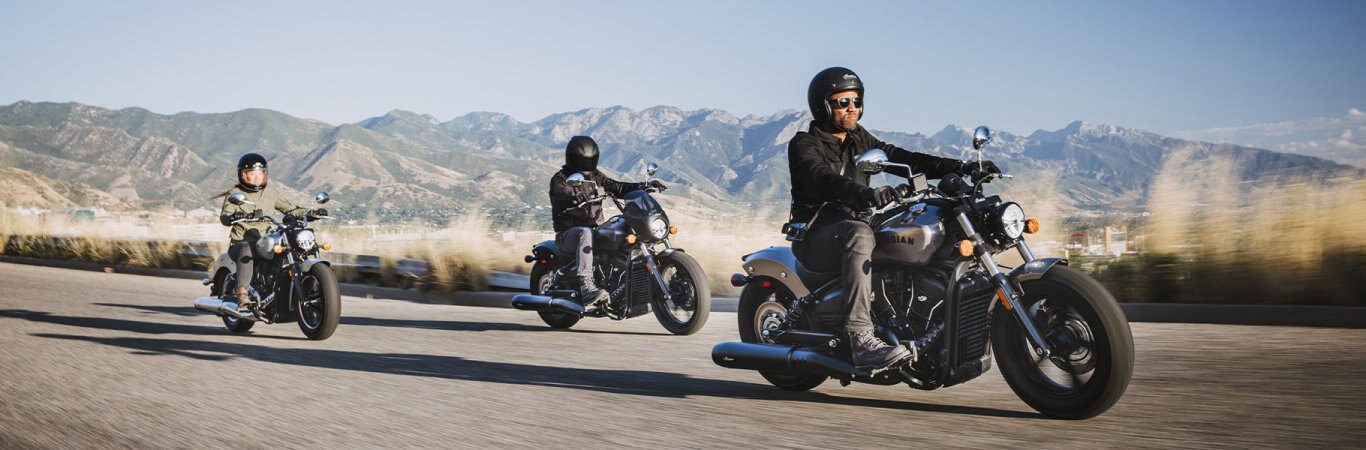 2025 Indian 101 Scout Ghost White Metallic with Graphics