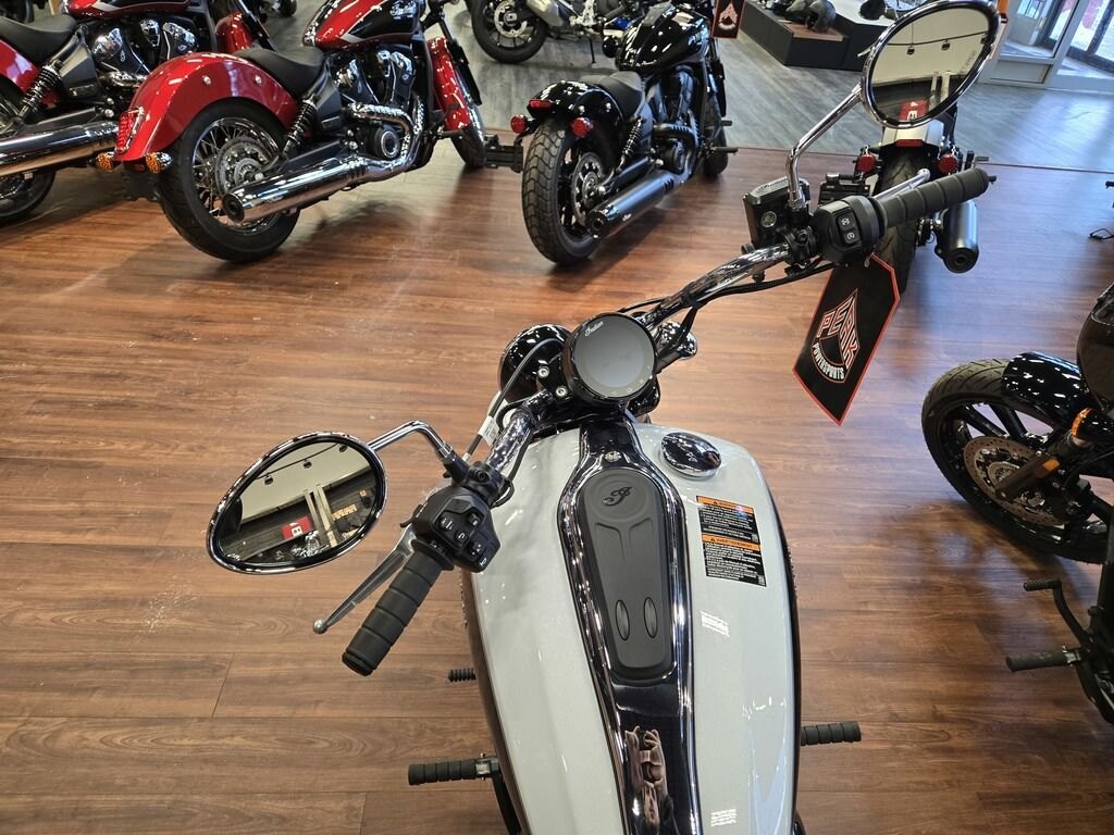 2025 Indian Motorcycle Scout Classic Limited +Tech Ghost White Metallic