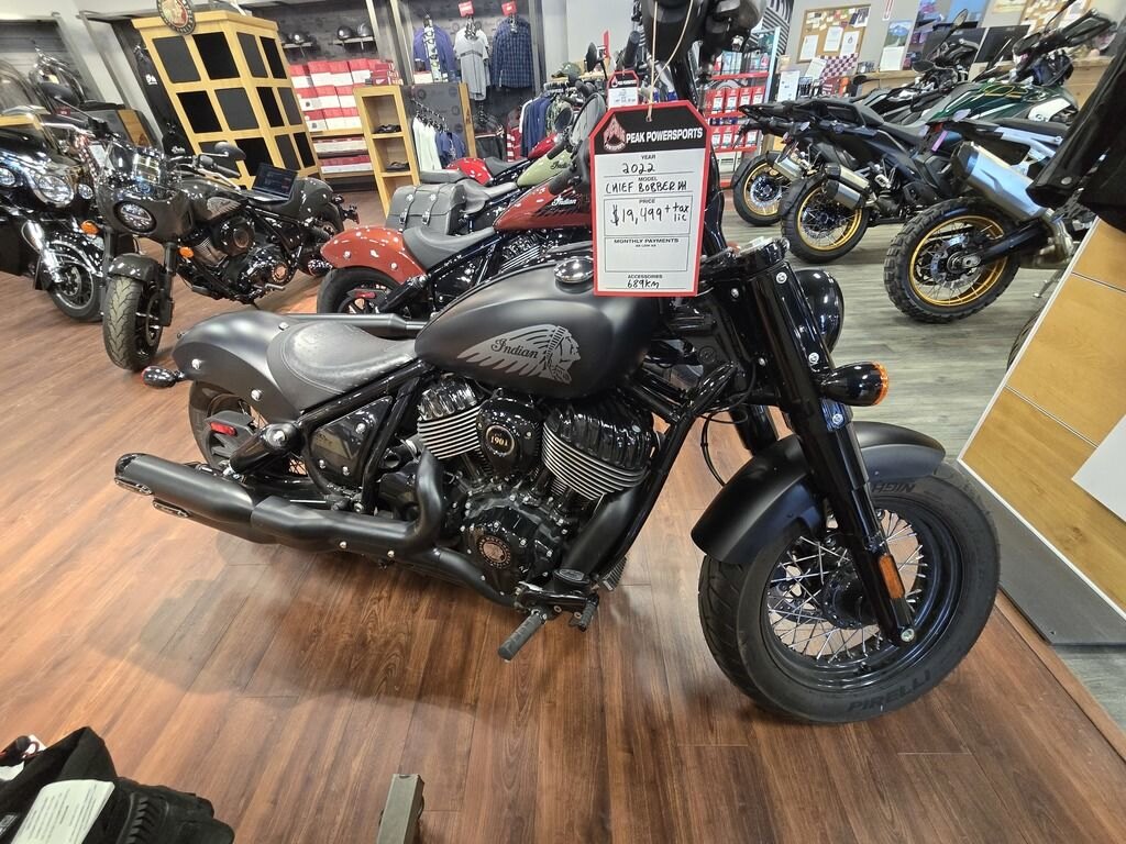 2022 Indian Motorcycle Chief Dark Horse Black Smoke